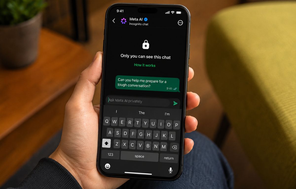 ميتـا تطلق وضع التخفي لمحادثات خاصة مع Meta AI