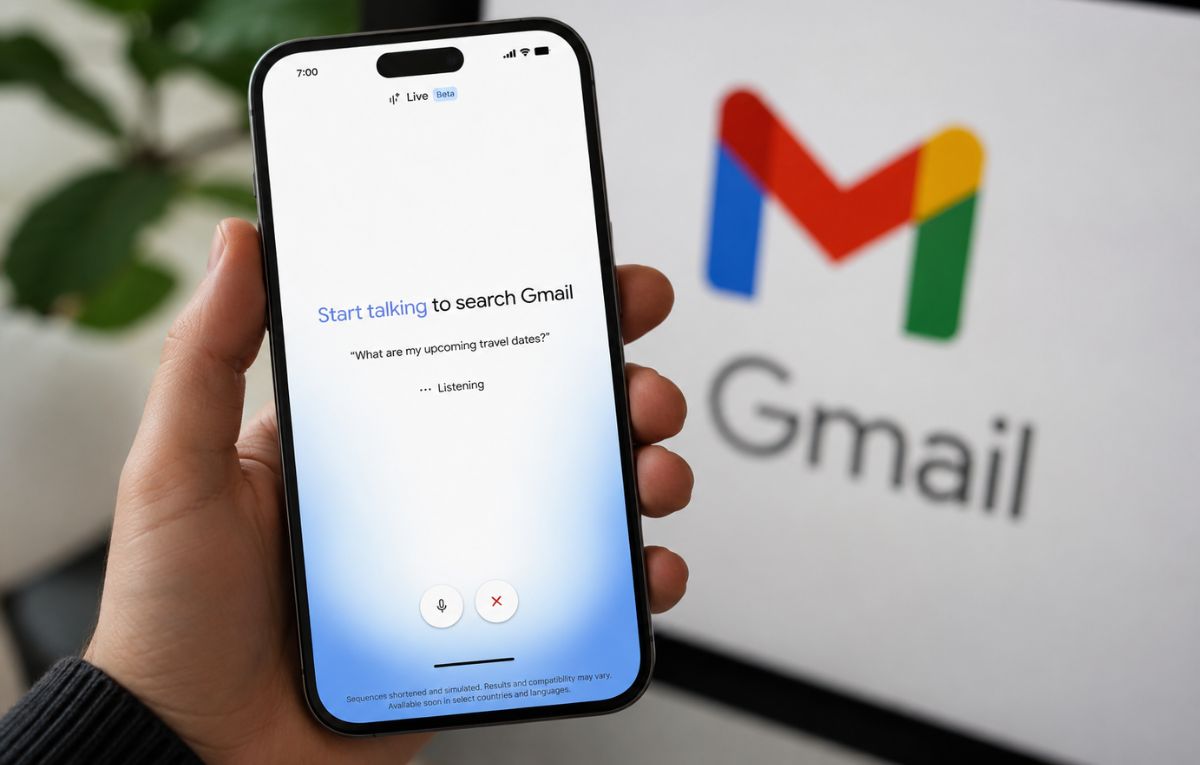 جوجل تطلق تحديثات جديدة لخدمة Gmail مع ميزة البحث الصوتي