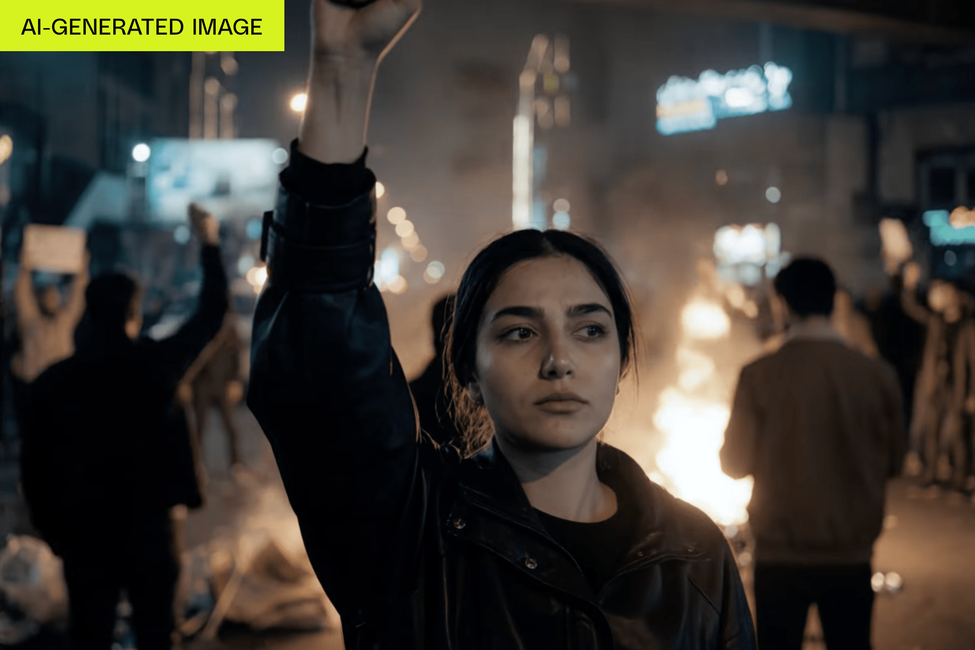 عرض الفيلم المولد بالذكاء الاصطناعي في مهرجان تريبيكا
