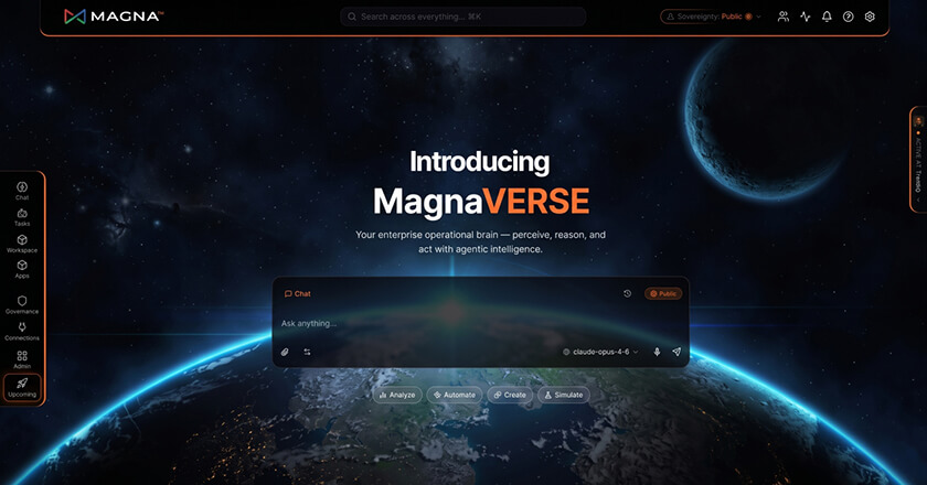 إطلاق منصة MagnaVERSE للذكاء الاصطناعي في الرياض