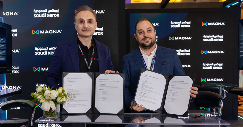 ماجنا AI تعلن شراكة استراتيجية مع زيروكس السعودية لتعزيز التحول الرقمي