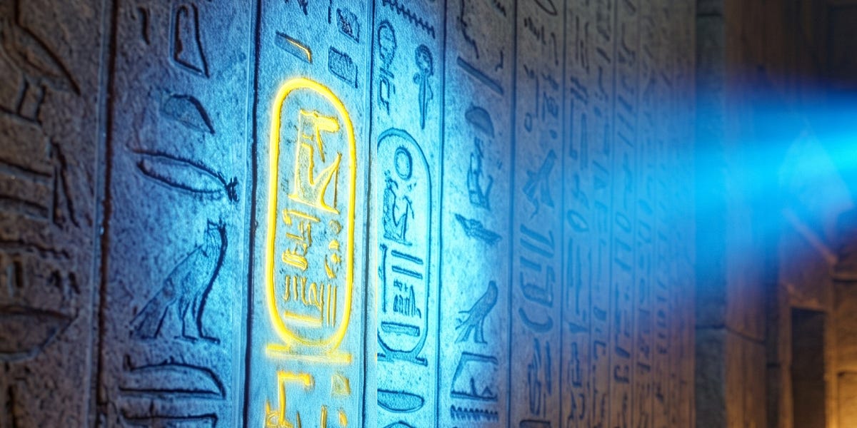 مصر تطلق نموذج ذكاء اصطناعي لفك رموز الهيروغليفية القديمة