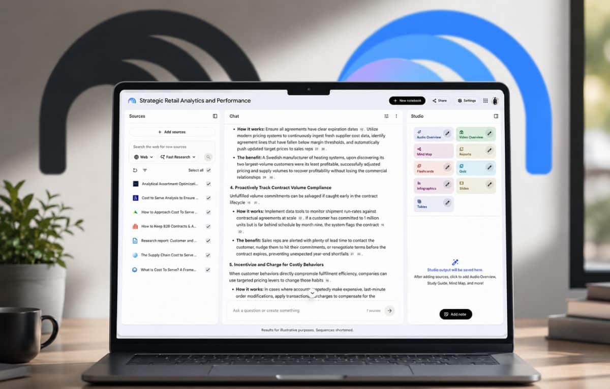 جوجل تعلن عن تغيير اسم تطبيق NotebookLM إلى Gemini Notebook