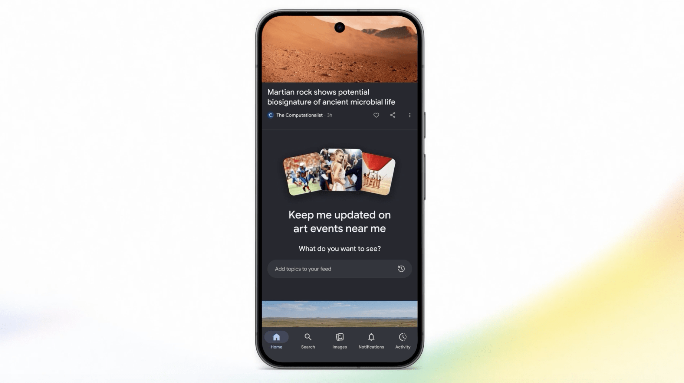 جوجل تطلق ميزة تخصيص محتوى Discover باستخدام الذكاء الاصطناعي