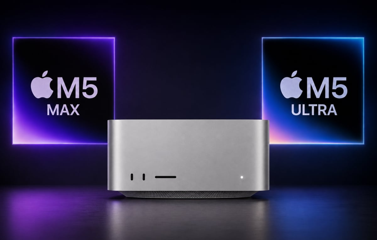 آبل تكشف عن جهاز Mac Studio الجديد بمعالجات M5 المتطورة