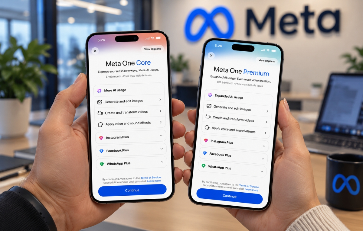 ميتا تطلق خطط اشتراك جديدة تحت اسم “Meta One”