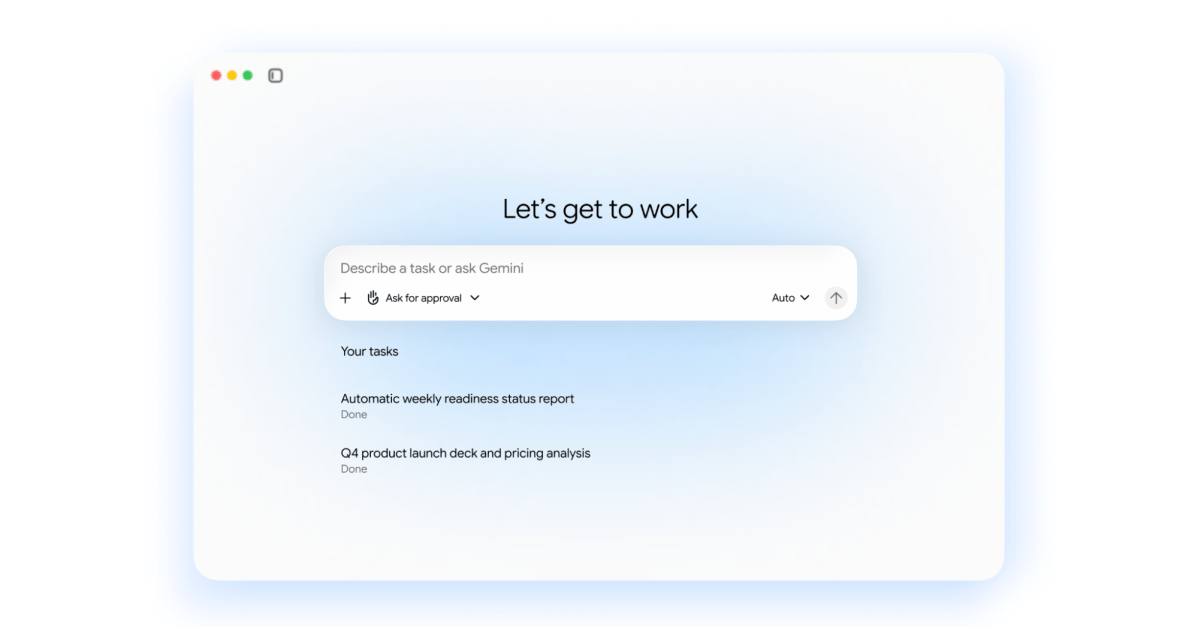 Google is launching a one-stop Gemini agent for your work tasks