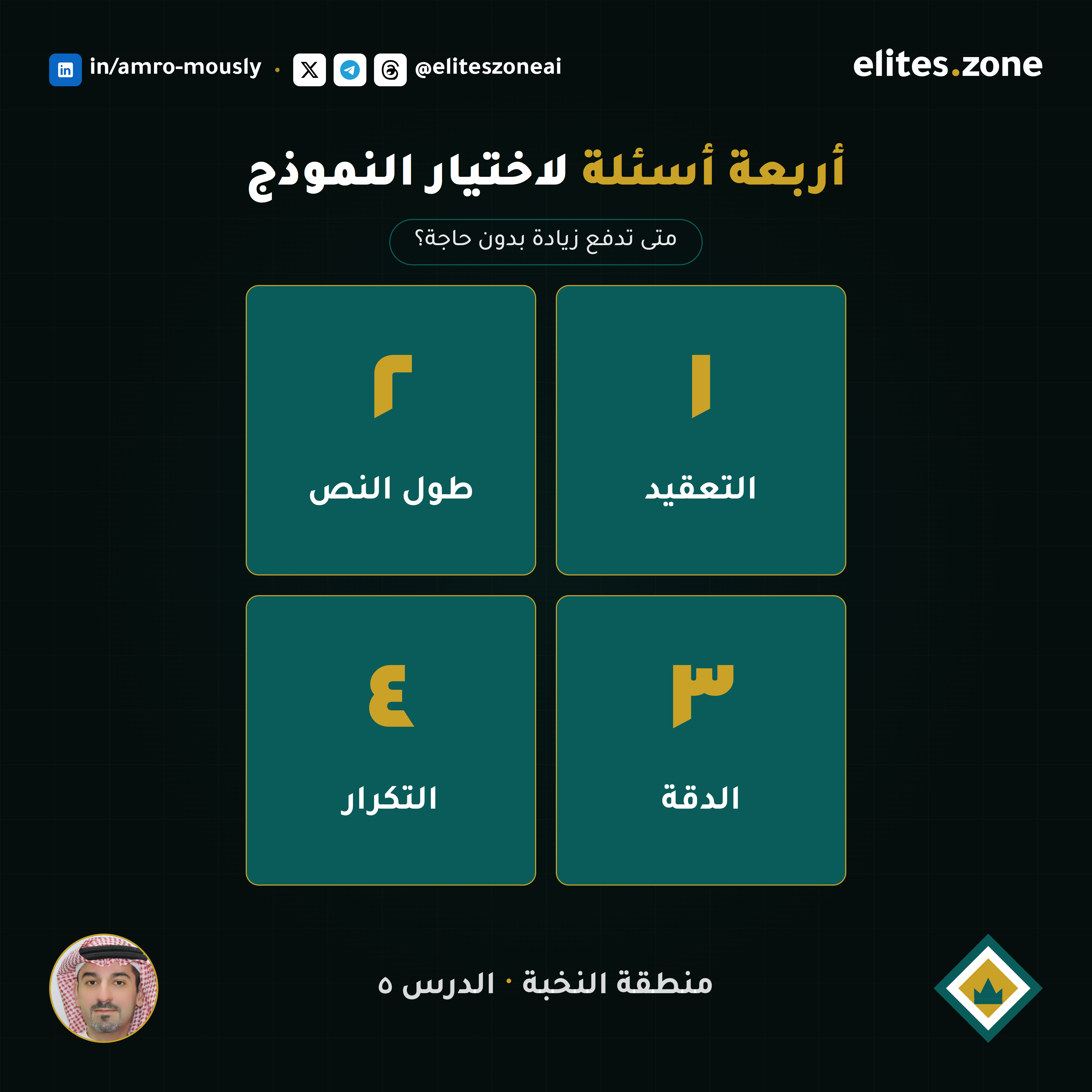 كيف تختار النموذج المناسب؟ ومتى تدفع زيادة بدون حاجة؟