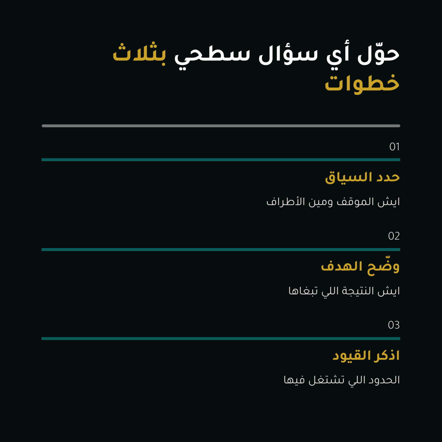 الفرق بين السؤال السطحي والسؤال الذكي — شريحة ٤